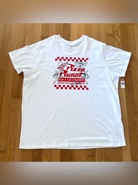 New With Tags Disney Pizza Planet Toy Story Shirt Mens XXL Graphic Tee